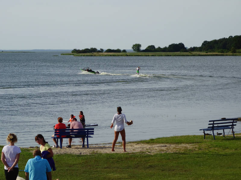 Wassersport auf dem Achterwasser: Aktivurlaub auf der Ostseeinsel Usedom.