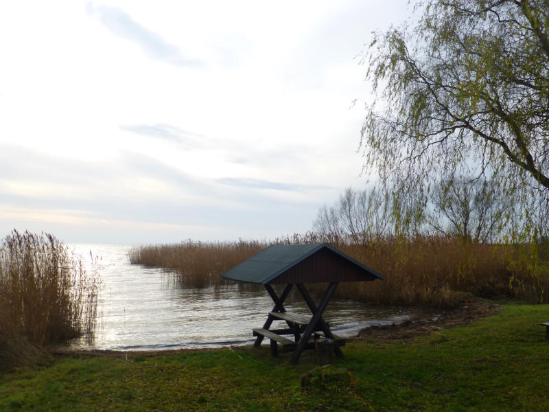 Kleiner Strand am Stettiner Haff: Gummlin im Süden.