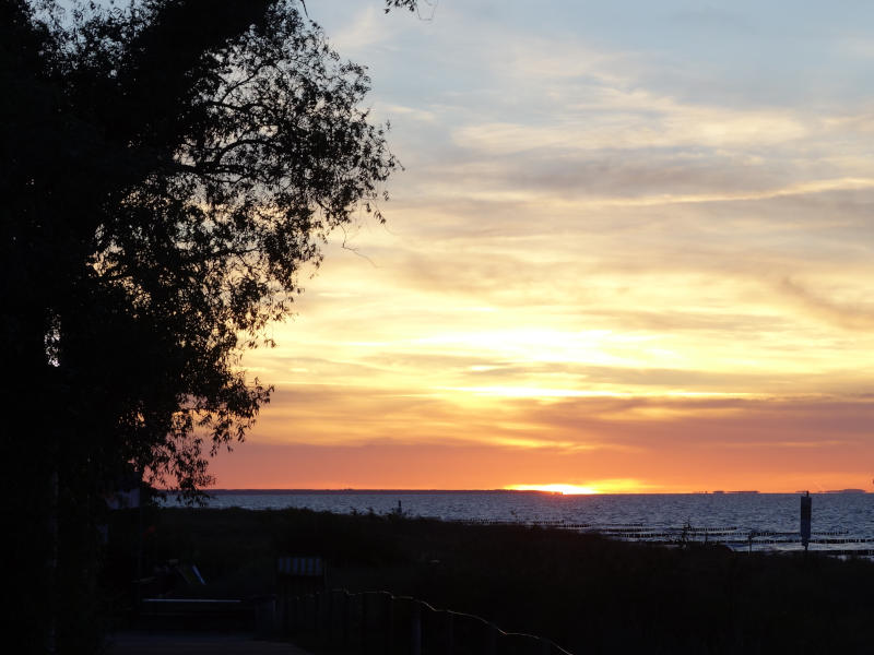 Salzluft: Weiter Blick über die Ostsee von der Steilküste.