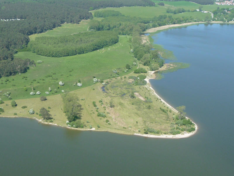 Weißer Berg und Möwenort: Die Usedomer Halbinsel Gnitz zwischen Achterwasser, Peenestrom und Krumminer Wiek.