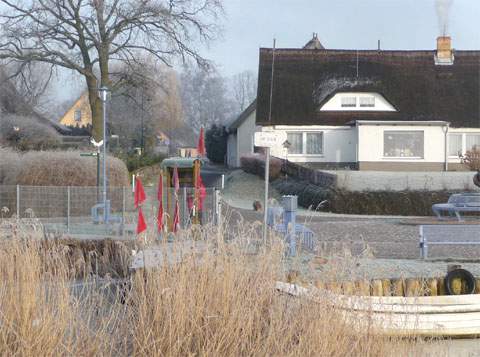 Kleinod am Achterwasser: Das Bernsteinbad Zempin in der idyllischen Inselmitte Usedoms.