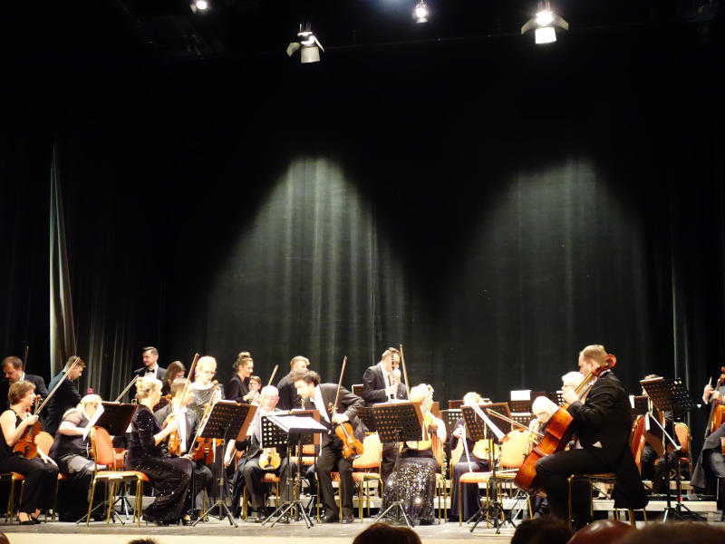 "Kaisersaal" im Maritim-Hotel Heringsdorf: Violinenkonzert auf Usedom.