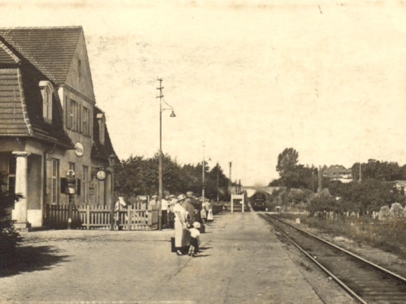 Gute Infrastruktur: Ab 1911 war Kölpinsee an das Eisenbahnetz angeschlossen.