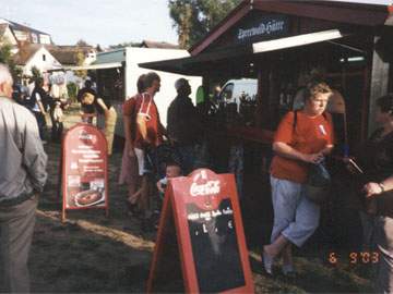 Tradition auf Usedom: Das Loddiner Erntefest 2003.