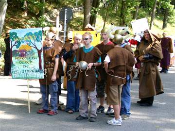 Liebevoll vorbereitet, bestens durchgeführt: Das Loddiner Erntefest 2005.