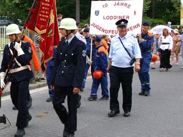 Liebevoll vorbereitet, bestens durchgeführt: Das Loddiner Erntefest 2005.