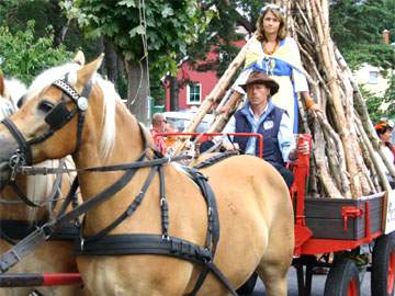 Liebevoll vorbereitet, bestens durchgeführt: Das Loddiner Erntefest 2005.