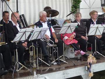 Traditionen auf Usedom: Loddiner Erntefest 2009.