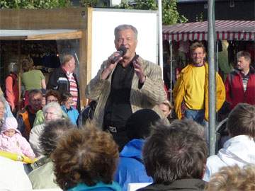 Traditionen auf Usedom: Loddiner Erntefest 2009.