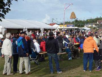 Traditionen auf Usedom: Loddiner Erntefest 2009.