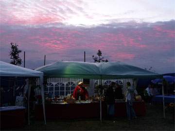 Traditionen auf Usedom: Loddiner Erntefest 2009.