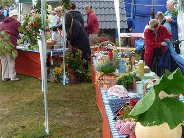 Traditionen auf Usedom: Loddiner Erntefest 2009.