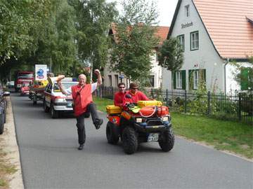 Traditionen auf Usedom: Loddiner Erntefest 2010.