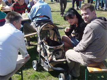 Traditionen auf Usedom: Loddiner Erntefest 2010.