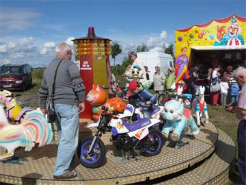 Traditionen auf Usedom: Loddiner Erntefest 2010.