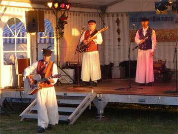 Traditionen auf Usedom: Loddiner Erntefest 2010.