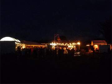 Traditionen auf Usedom: Loddiner Erntefest 2010.