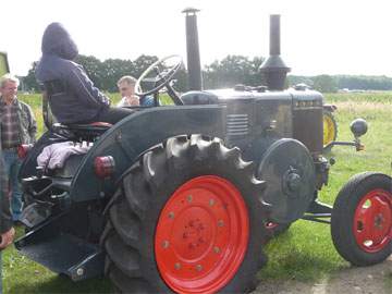 Traditionen auf Usedom: Loddiner Erntefest 2010.