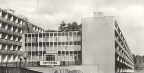 Die späten Jahre des Massentourismus in der DDR: FDGB-Erholungsheim.