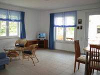 Baltic Sea Holiday Apartments Koelpinsee on the island Usedom. Kitchen in the Ground Floor.