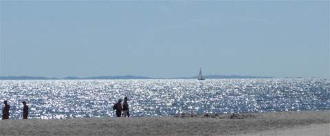 Sandstrand unterhalb des Streckelsberges bei Koserow.