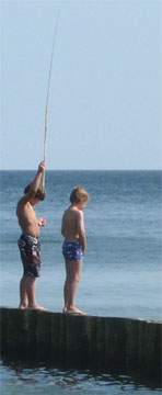 Badespaß am Meer: Der Ostseestrand ist DIE Attraktion der Insel Usedom.