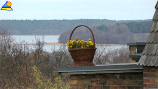 Ein Fest der Farben: Herbst in Benz im Hinterland der Insel Usedom.