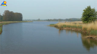 Lütten Ort - die schmalste Stelle der Ostseeinsel.