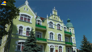 Auf dem polnischen Teil der Ostseeinsel Usedom: Das Ostseebad Swinemünde.