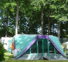 Camping fast direkt am Ostseestrand: Zeltplätze an der Ostseeküste.