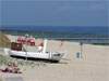 Ostseebad Koserow: Der breite Sandstrand an der Ostsee.