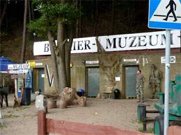 Bunkermuseum nahe der Rampen für die "V3"-Erprobung.