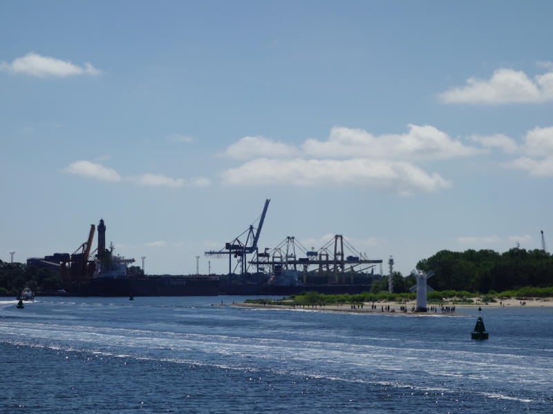 Swinemünde am Hafen: Zenrum einer dynamischen, jungen Stadt an der Ostsee.